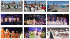 تأثيت فضاءات أبي الجعد بفرق فلكلورية متنوعة (بالصور)